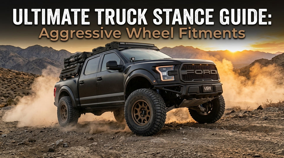 The Ultimate Truck Off-Road Stance Guide: Lifted, Leveled, and Aggressive Wheel Fitments