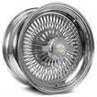 Luxor 13x7 100 Spoke Straight Lace Standard Chrome