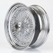 13x7 100 Spoke Straight Lace Standard Chrome