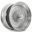 13x7 100 Spoke Straight Lace Standard Chrome