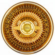 Luxor 17x9 100 Spoke Straight Lace Reverse All Gold