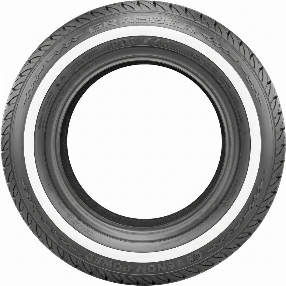 155/80R13 VENOM POWER GRAND AM 79S WSW 480AB M+S***50K***20MM WHITE WALL