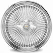 Luxor 22x8 150 Spoke Straight Lace Reverse Chrome