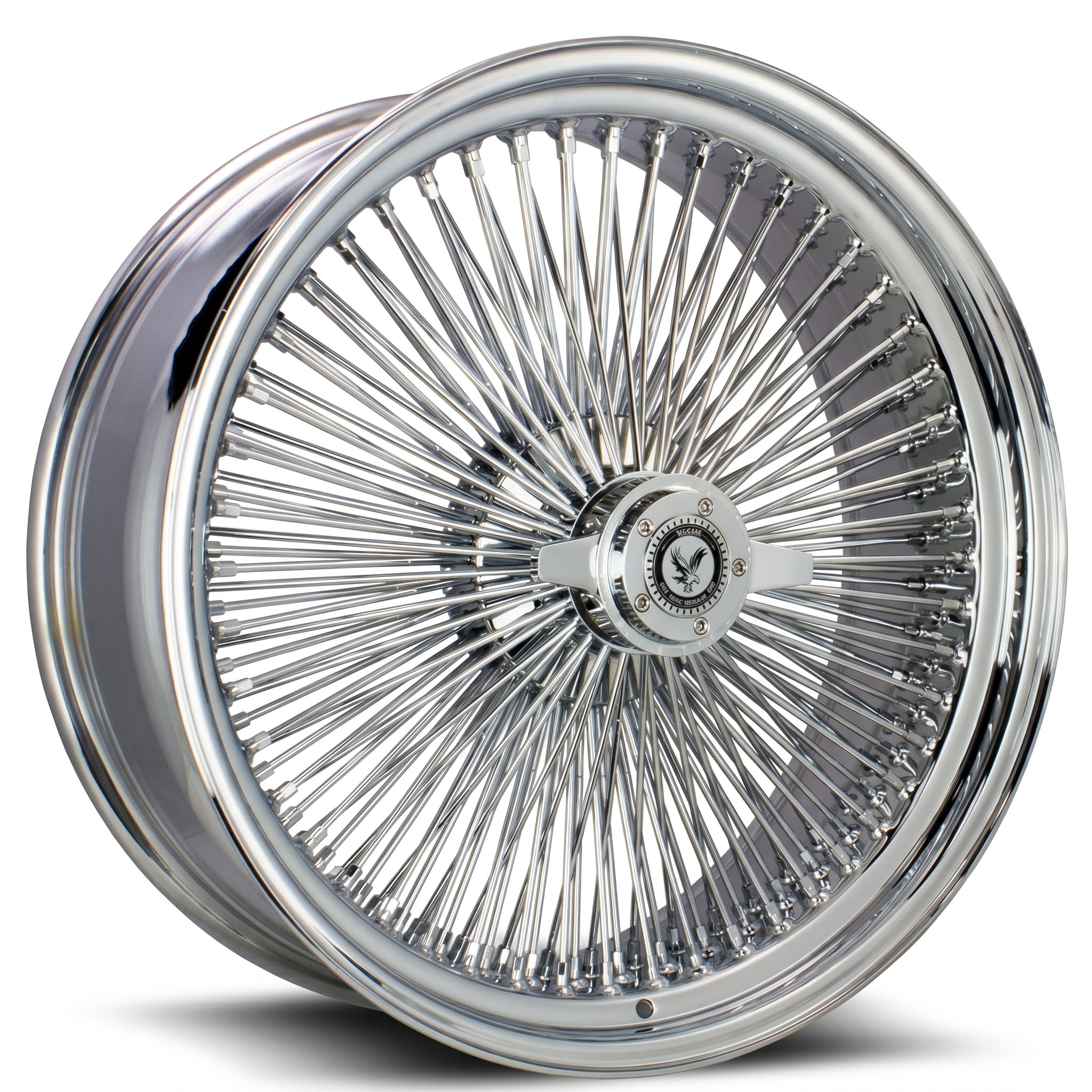 Luxor 20x8 150 Spoke Straight Lace Standard Chrome