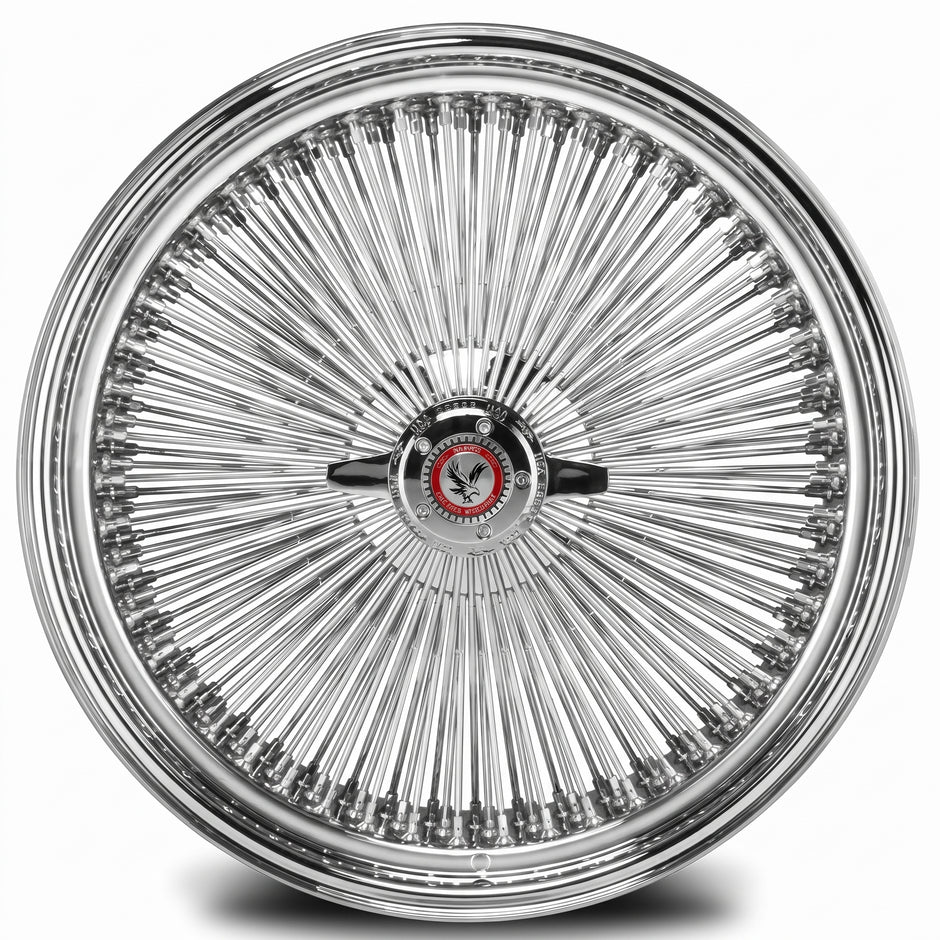 Luxor 20x8 150 Spoke Straight Lace Standard Chrome