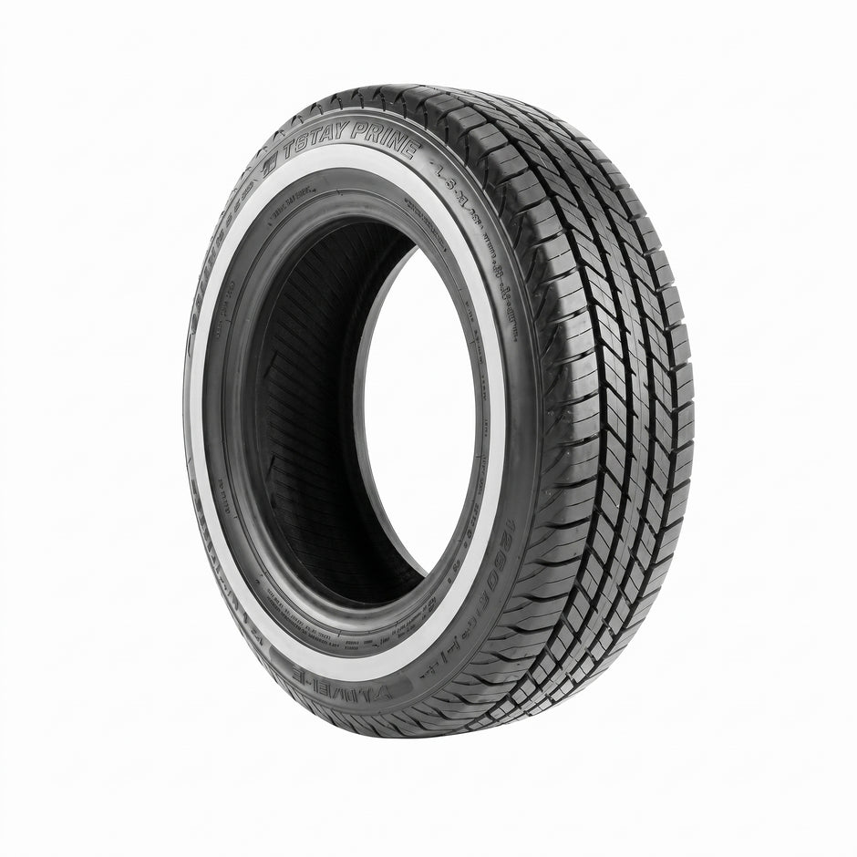 215/60R16 VENOM POWER GRAND AM 95S WSW 480AB M+S***50K***25MM WHITE WALL