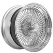 WIRE WHEELS 18X8 STANDARD 100 SPOKE S/L CHROME18