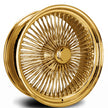 Luxor 24x10 204 Spoke Straight Lace Standard All Gold