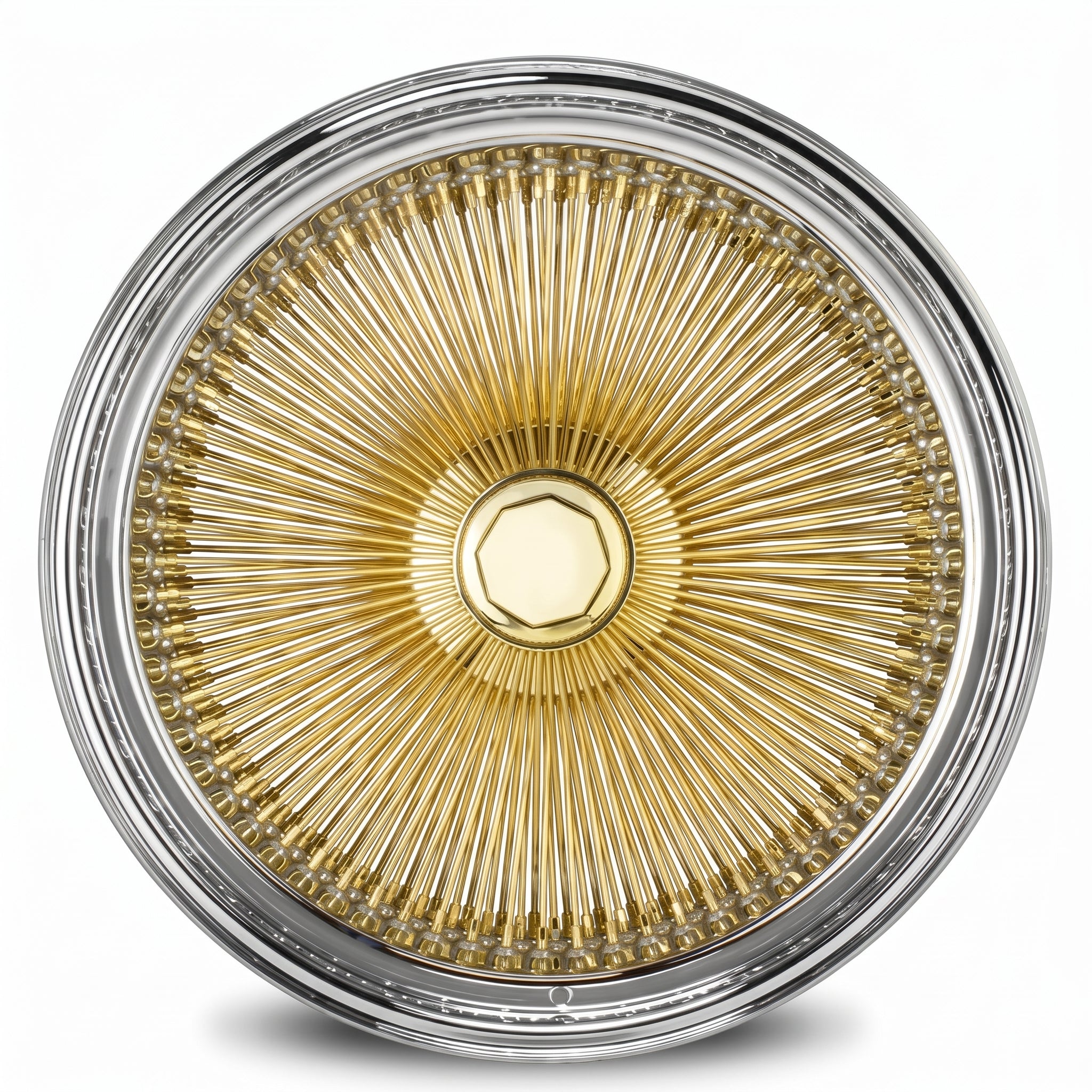 LUXOR 24X10 REV 204 SPOKE STRAIGHT LACE GOLD