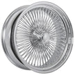 WIRE WHEELS 22X8 STANDARD 150 SPOKE S/L CHROME