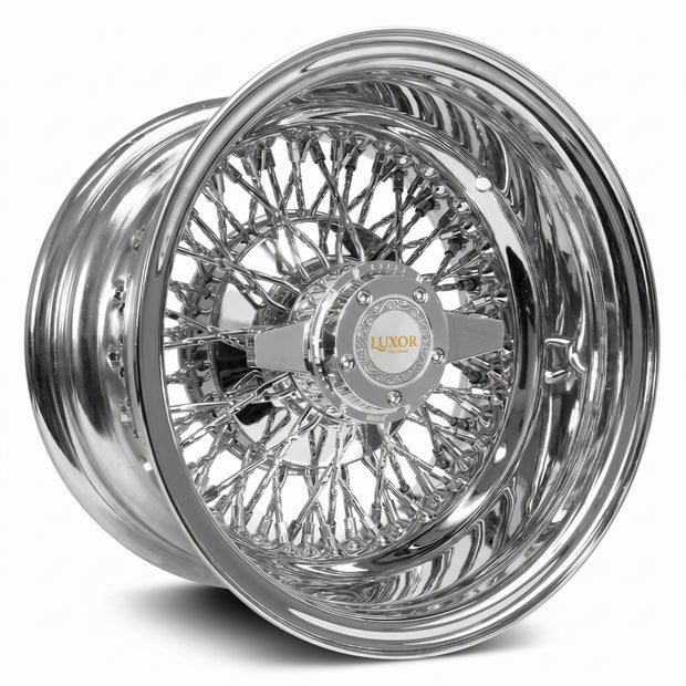 Luxor 14x7 72 Spoke Cali Spoke Straight Reverse Chrome