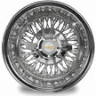 Luxor 14x7 72 Spoke Cali Spoke Straight Reverse Chrome