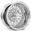 13x7 72 Spoke Cross Lace Reverse Chrome