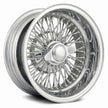 13x7 72 Spoke Straight Lace Reverse Chrome