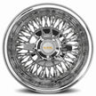 Luxor 14x7 72 Spoke Cross Lace Reverse Chrome