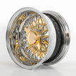 14x7 72 Straight Lace Reverse Gold Center