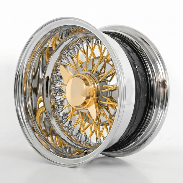 14x7 72 Straight Lace Reverse Gold Center