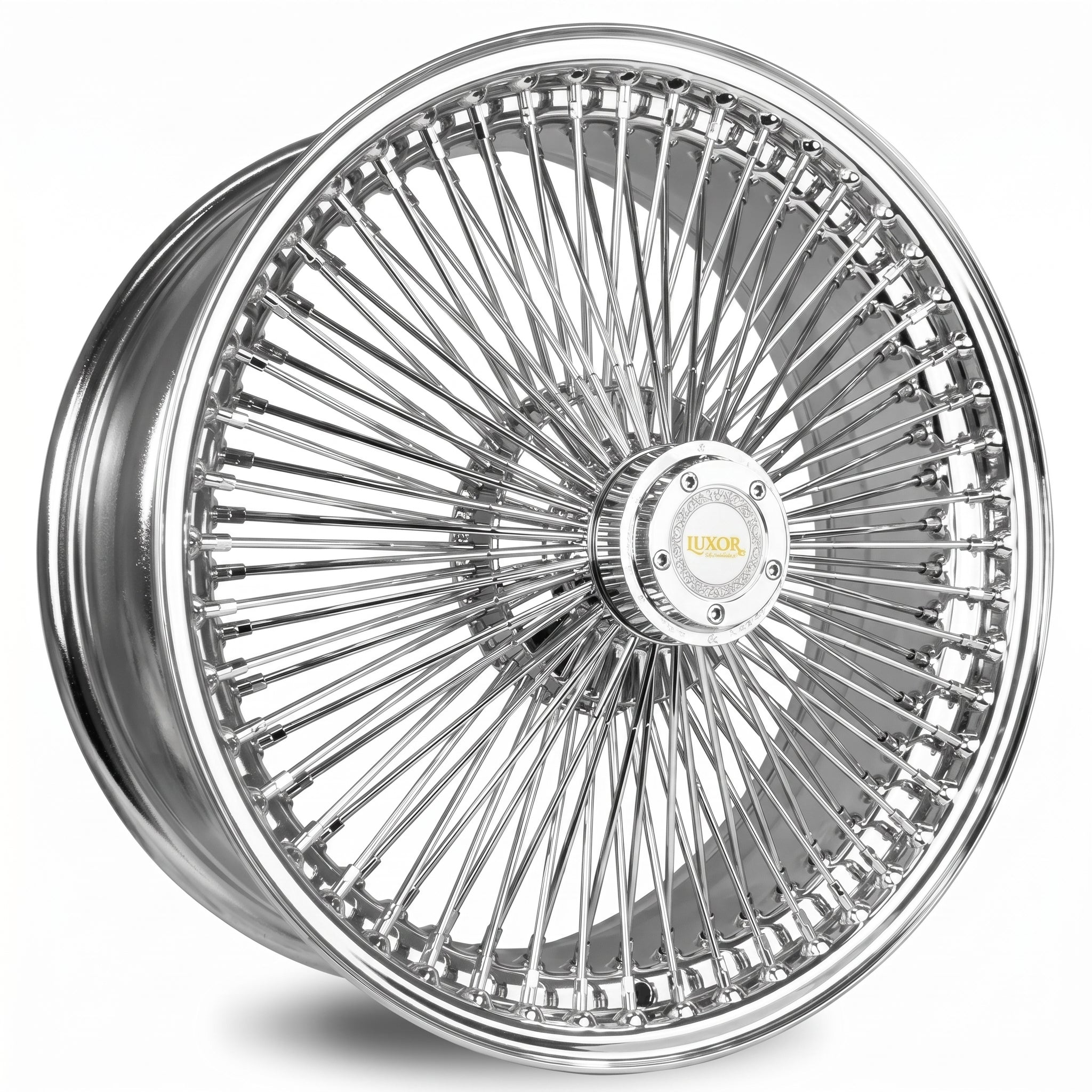 Luxor 22x8 FWD 150 Straight Lace Chrome