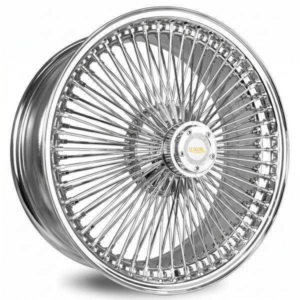 Luxor 22x8 FWD 150 Straight Lace Chrome