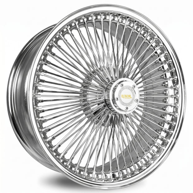 Luxor 22x8 FWD 150 Straight Lace Chrome