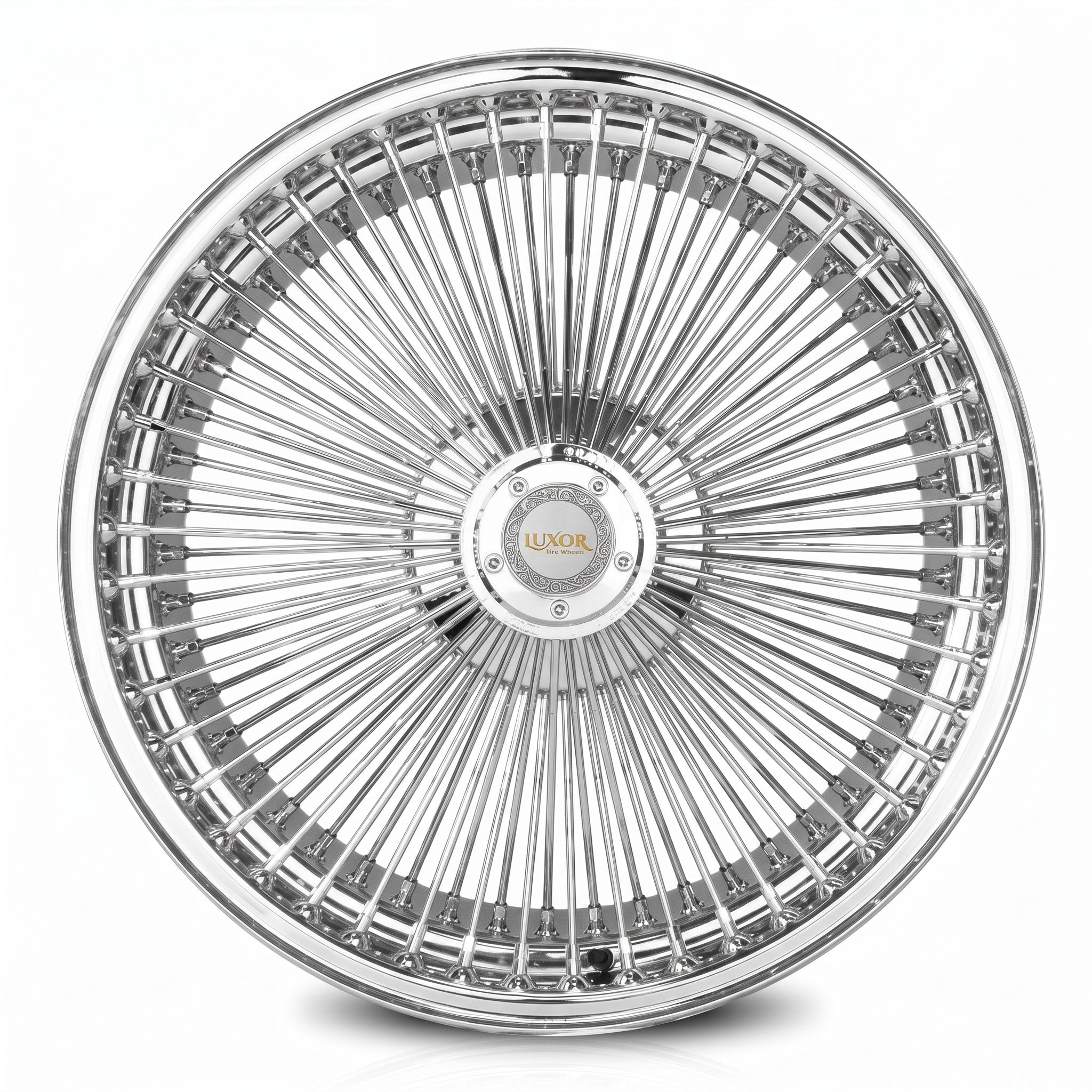 Luxor 22x8 FWD 150 Straight Lace Chrome