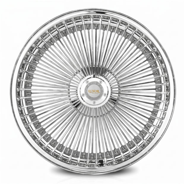 Luxor 22x8 FWD 150 Straight Lace Chrome