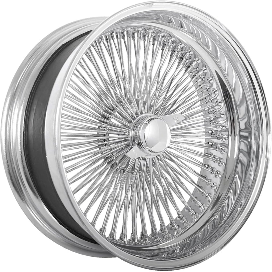 22x8 150 Spoke Straight Lace Standard Chrome