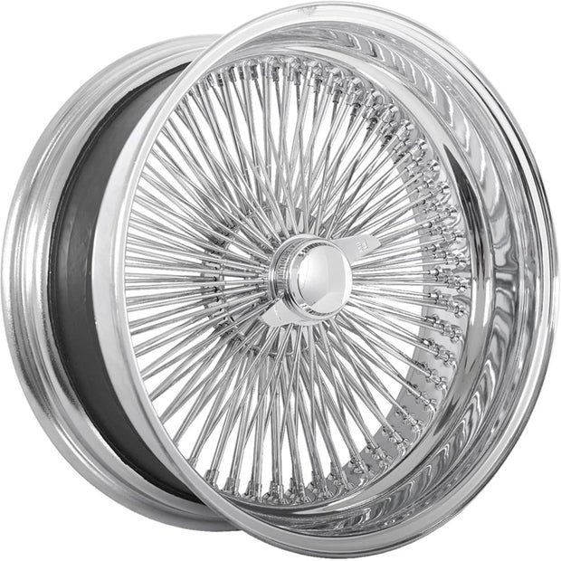22x8 150 Spoke Straight Lace Standard Chrome